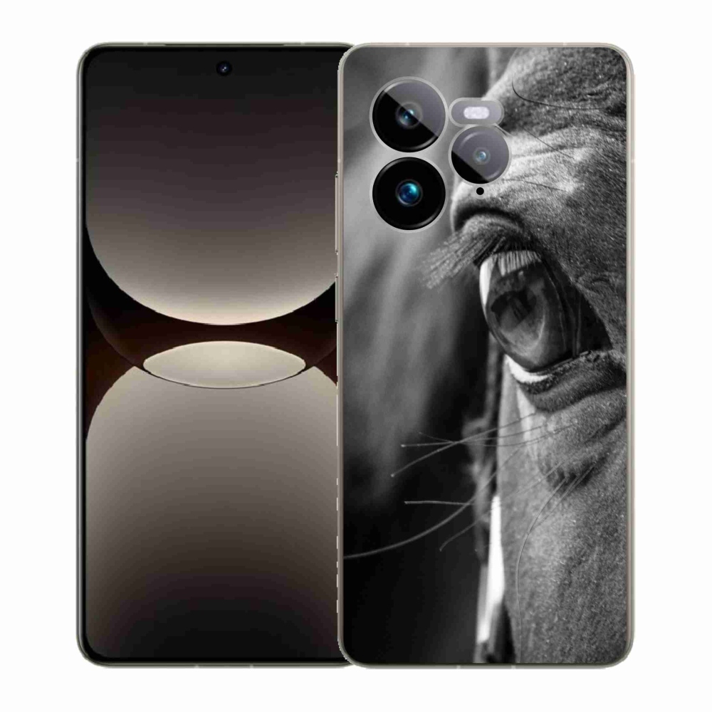 Gélový kryt mmCase na Realme GT 7 Pro 5G - konský pohľad