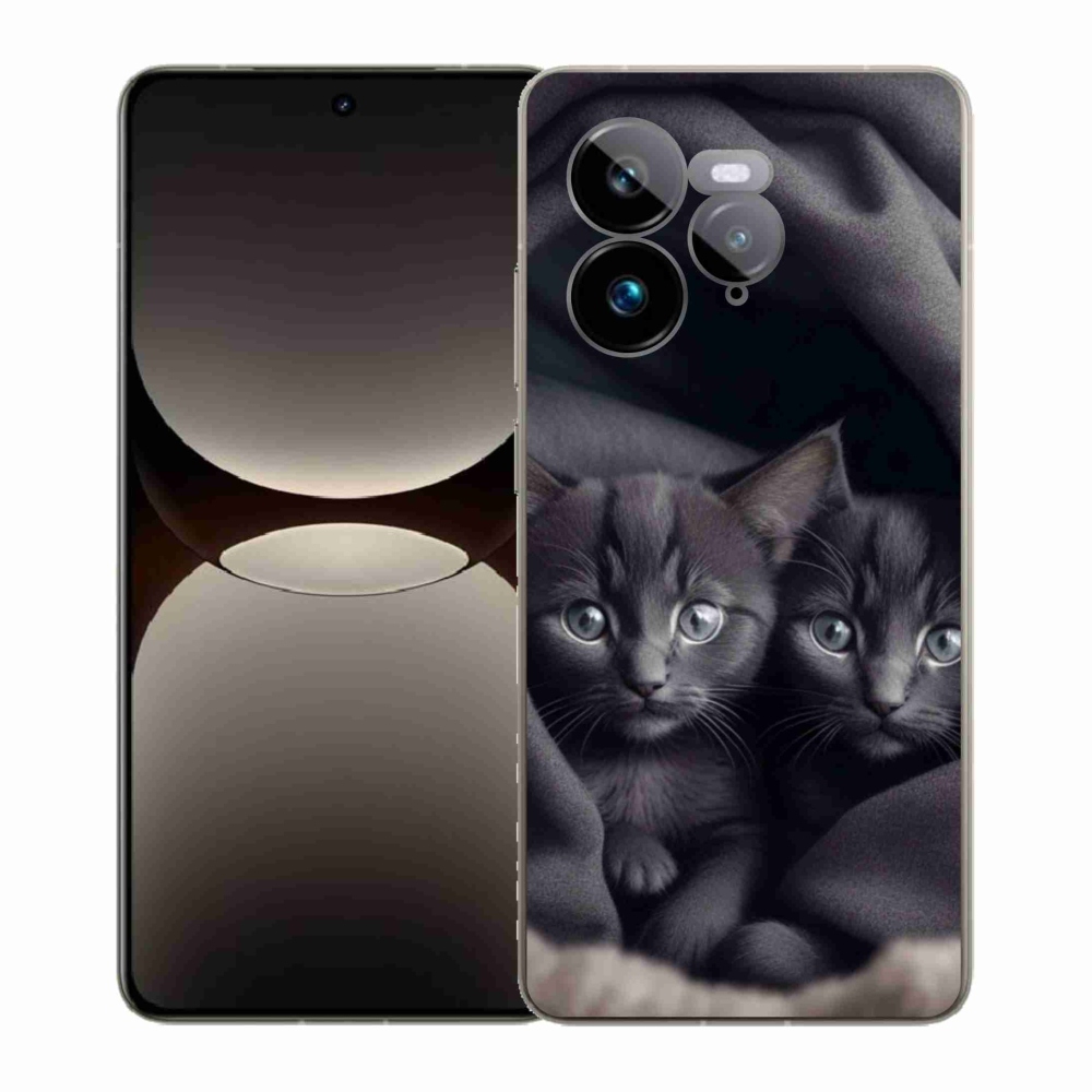 Gélový kryt mmCase na Realme GT 7 Pro 5G - mačacie duo