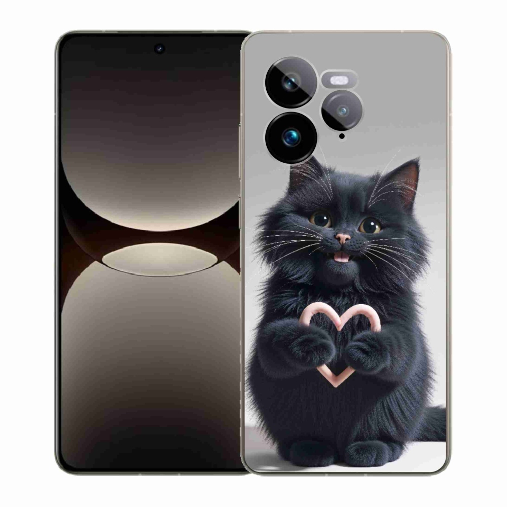 Gélový kryt mmCase na Realme GT 7 Pro 5G - mačacia láska 3