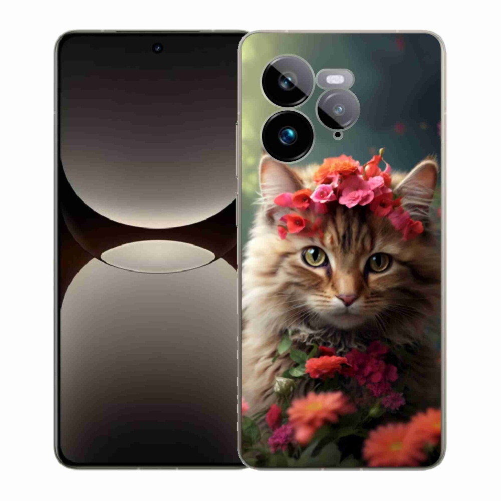 Gélový kryt mmCase na Realme GT 7 Pro 5G - mačacia princezná