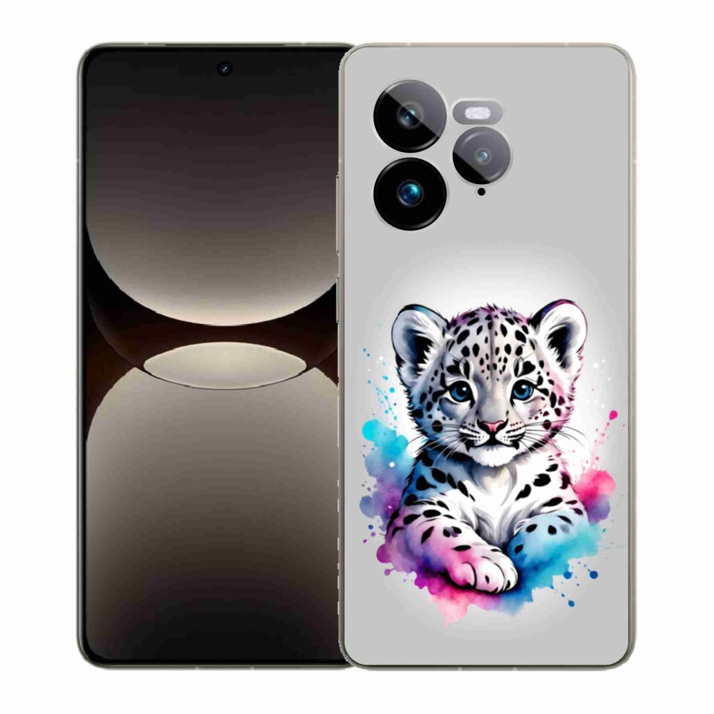 Gélový kryt mmCase na Realme GT 7 Pro 5G - leopardej mláďa