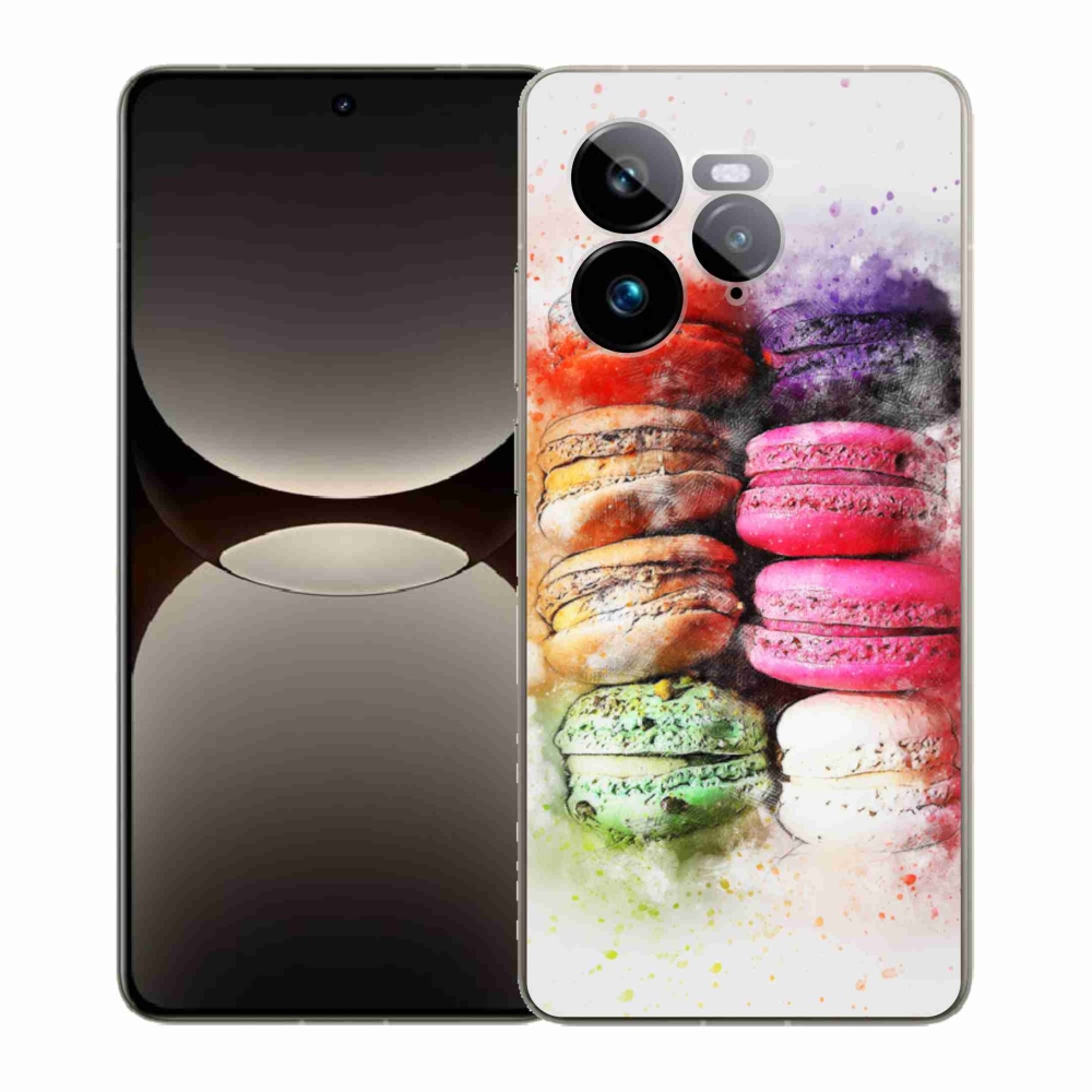 Gélový kryt mmCase na Realme GT 7 Pro 5G - makrónky