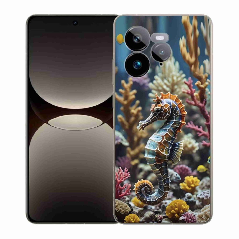 Gélový kryt mmCase na Realme GT 7 Pro 5G - morský koník 2
