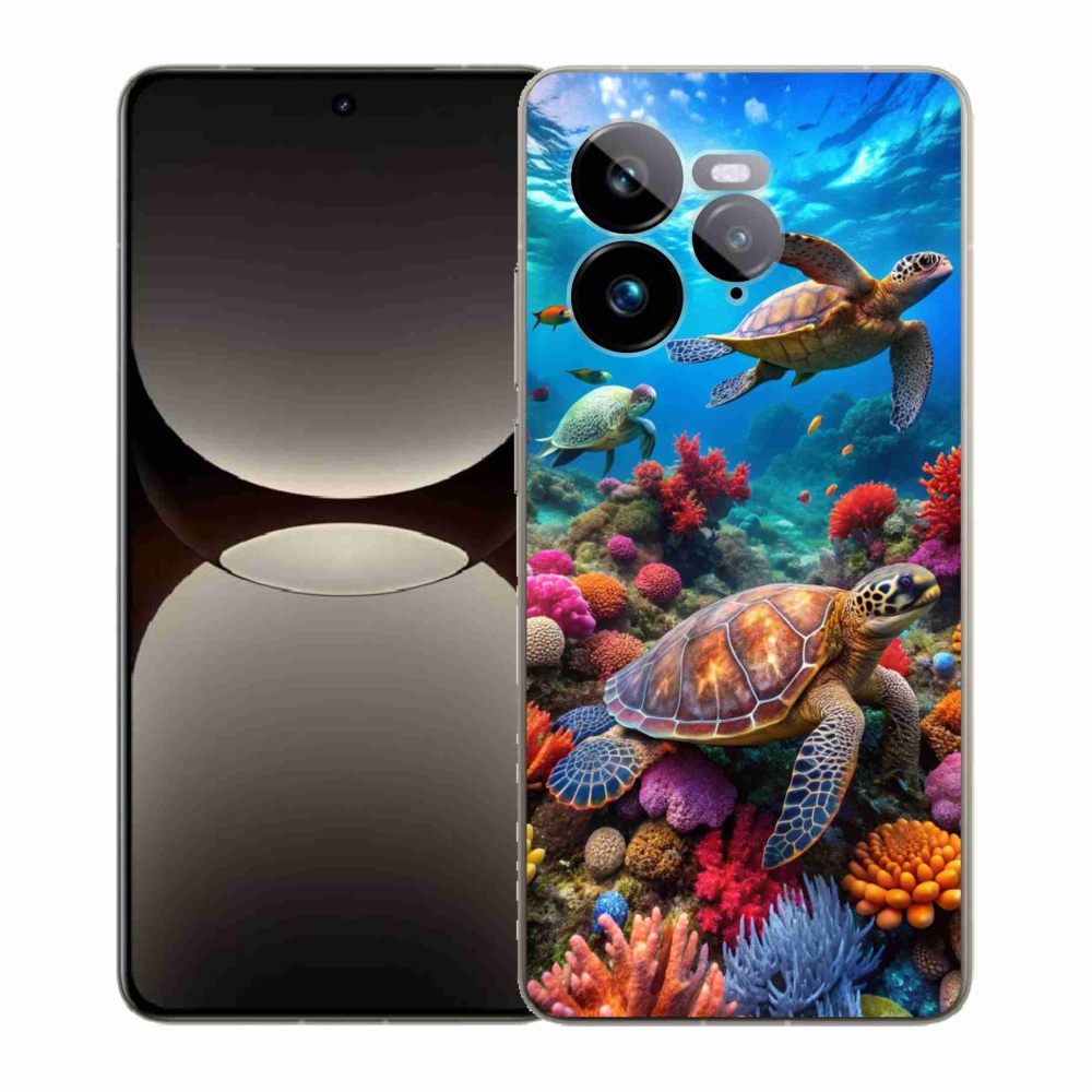 Gélový kryt mmCase na Realme GT 7 Pro 5G - morský svet 2