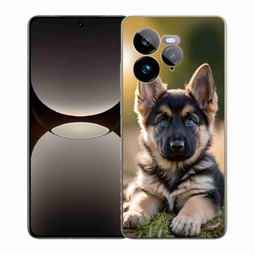 Gélový kryt mmCase na Realme GT 7 Pro 5G - nemecký ovčiak v prírode