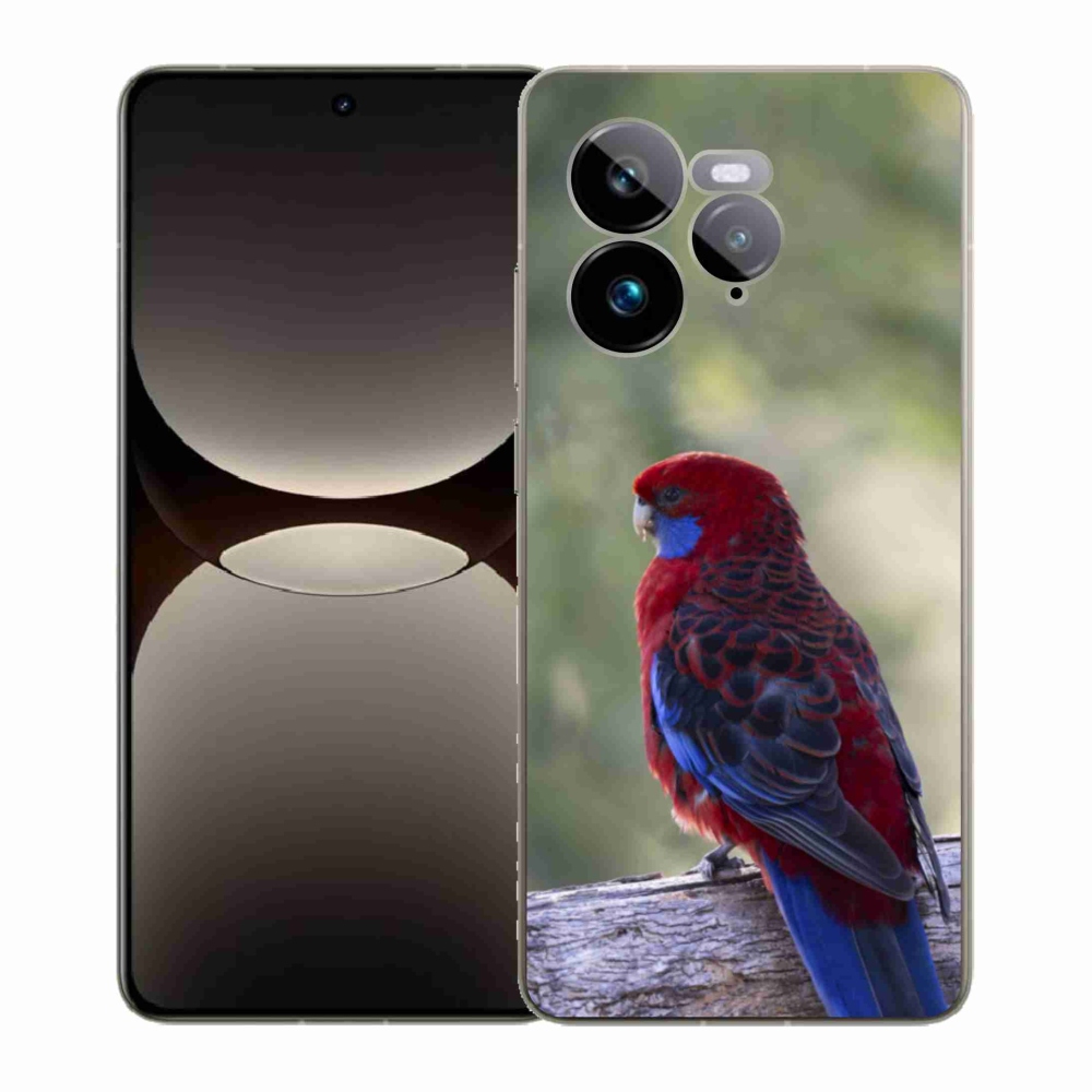 Gélový kryt mmCase na Realme GT 7 Pro 5G - papagáj rosela