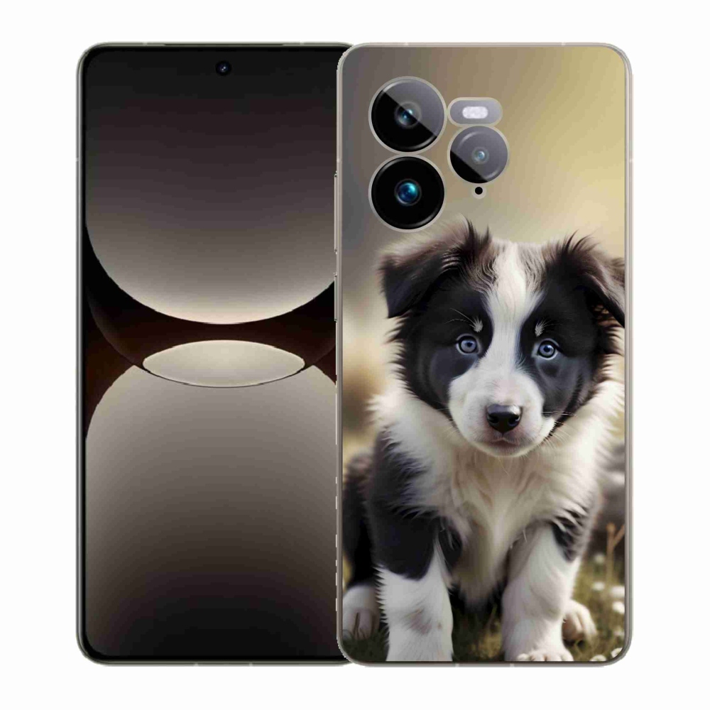 Gélový kryt mmCase na Realme GT 7 Pro 5G - roztomilá border kólia