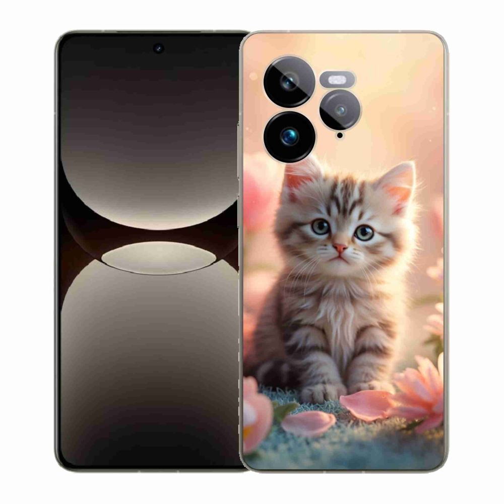 Gélový kryt mmCase na Realme GT 7 Pro 5G - roztomilé mačiatko 8