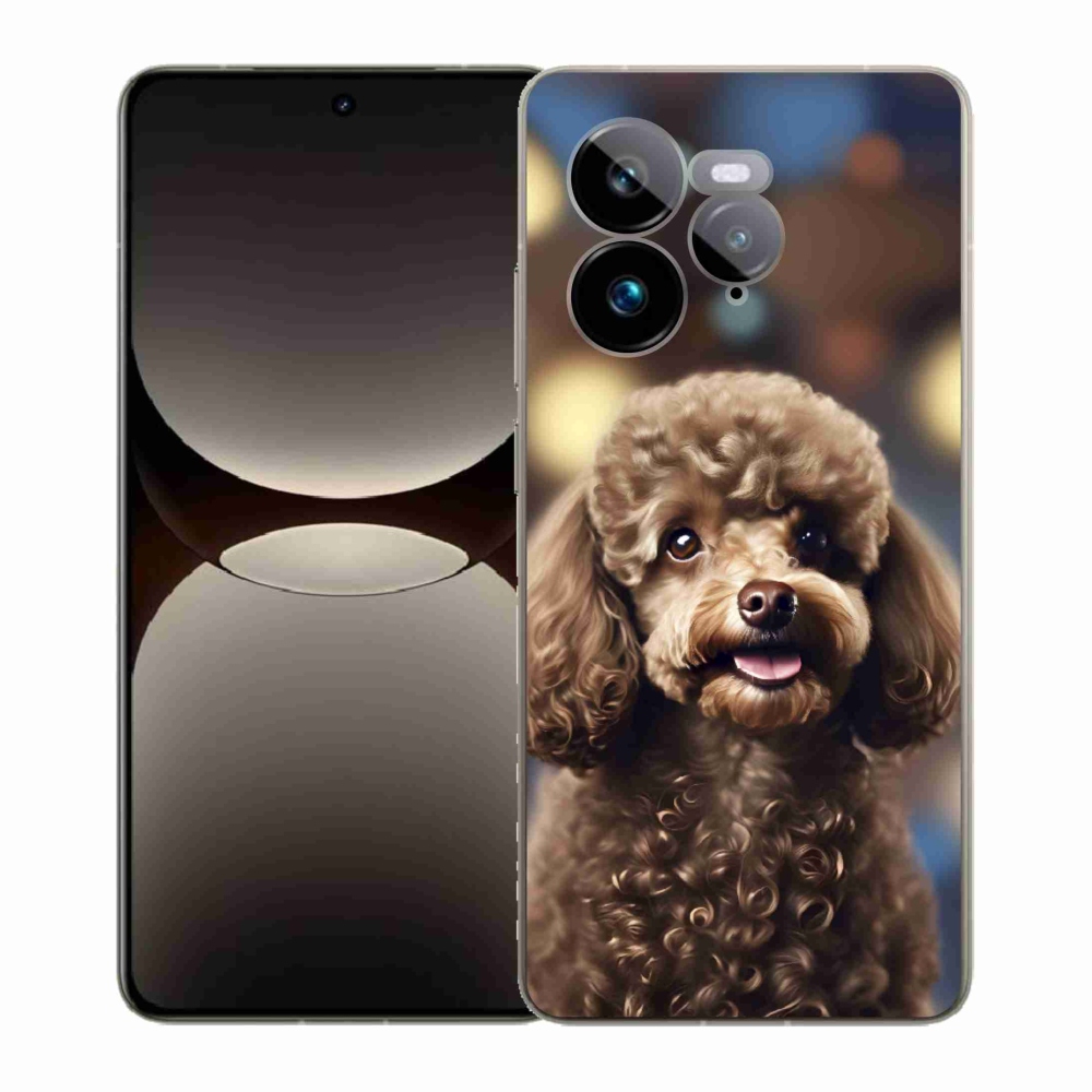 Gélový kryt mmCase na Realme GT 7 Pro 5G - roztomilý pudel
