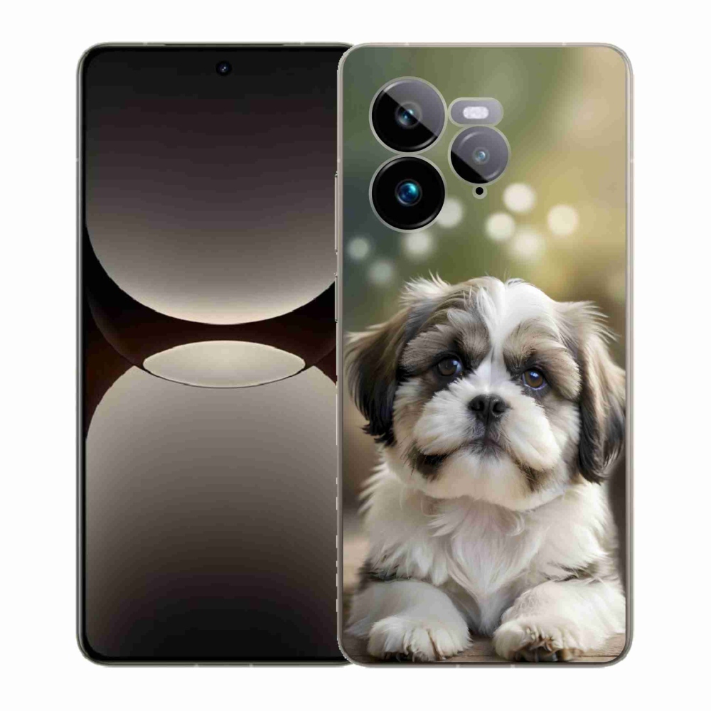 Gélový kryt mmCase na Realme GT 7 Pro 5G - roztomilý shih-tzu