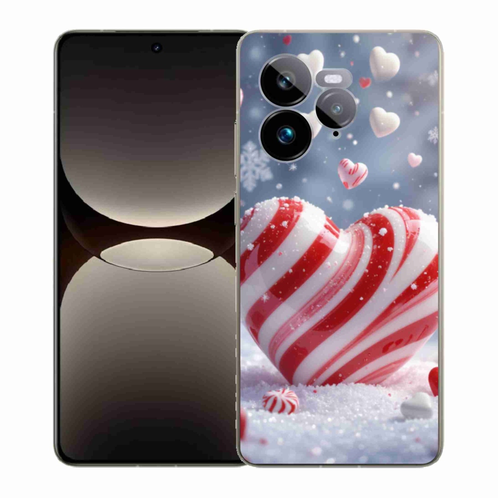 Gélový kryt mmCase na Realme GT 7 Pro 5G - sladké srdce