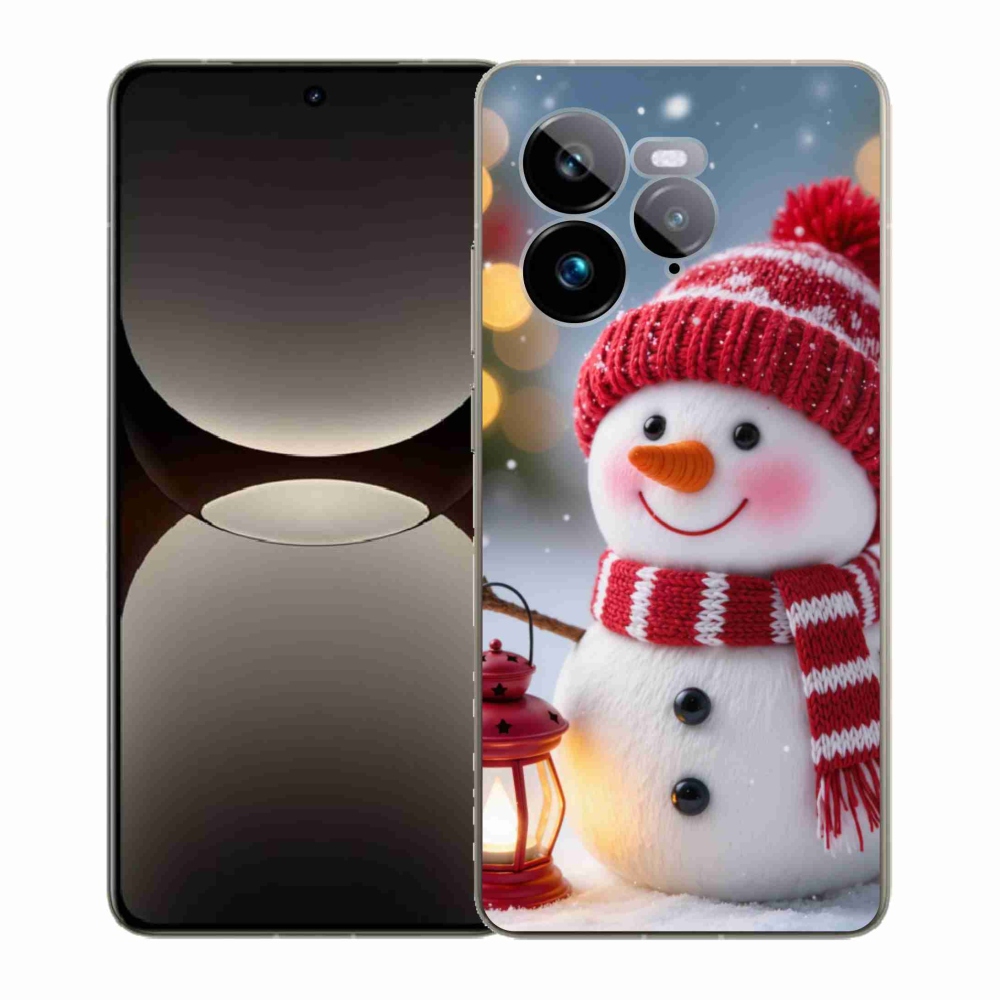 Gélový kryt mmCase na Realme GT 7 Pro 5G - snehuliak 2