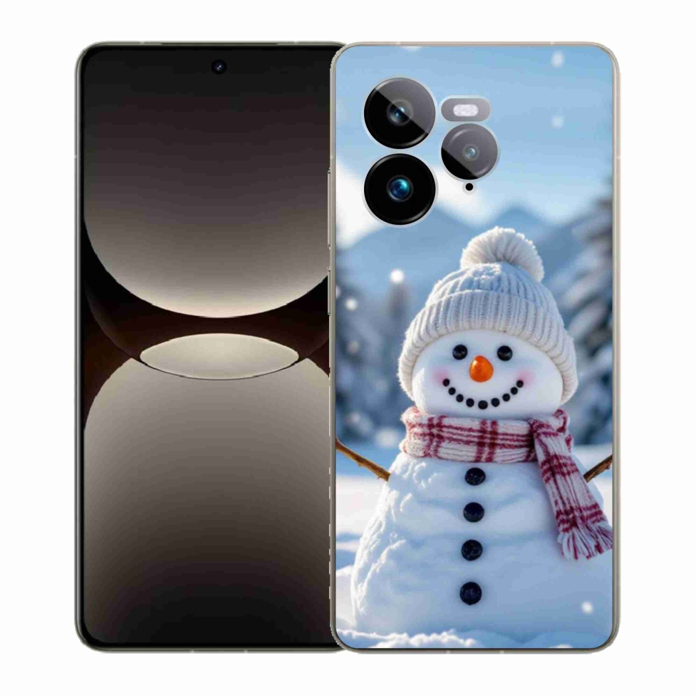 Gélový kryt mmCase na Realme GT 7 Pro 5G - snehuliak 3
