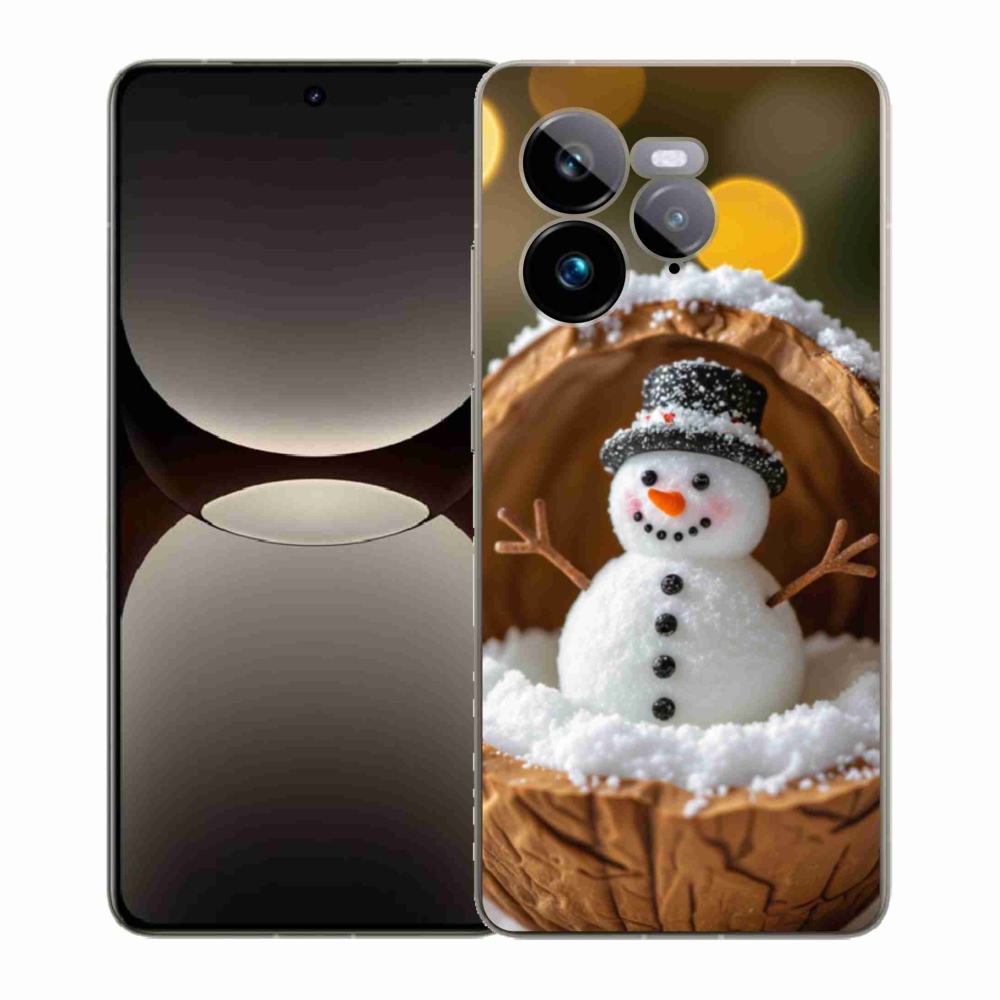 Gélový kryt mmCase na Realme GT 7 Pro 5G - snehuliak 4