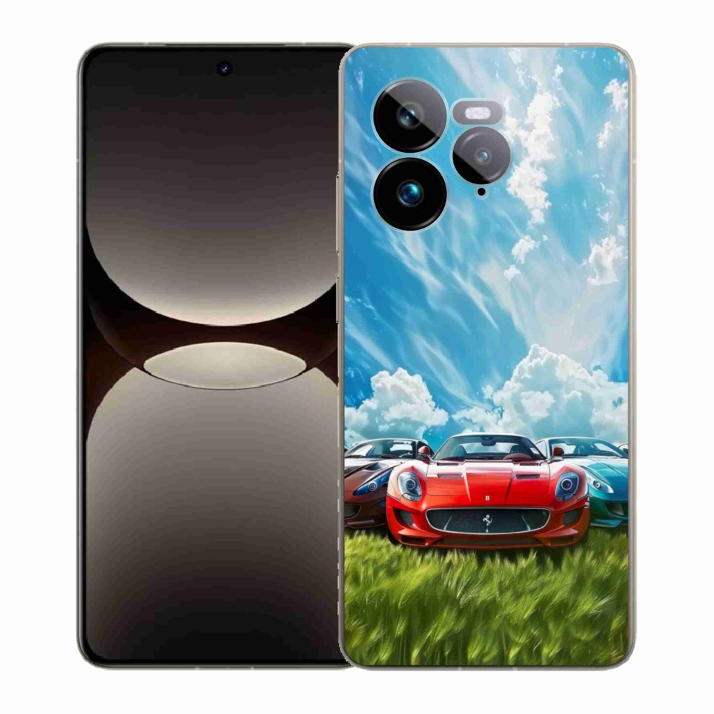 Gélový kryt mmCase na Realme GT 7 Pro 5G - športové vozidlá