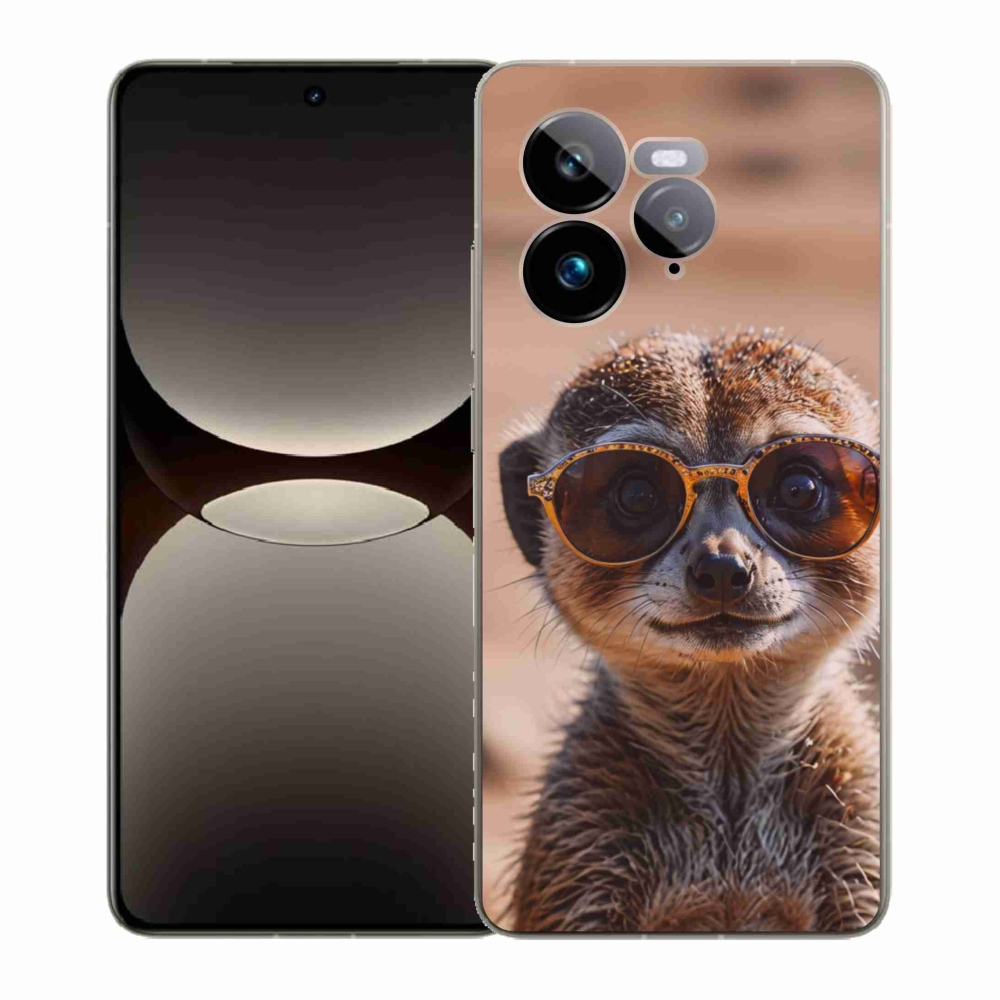 Gélový kryt mmCase na Realme GT 7 Pro 5G - štýlové surikata