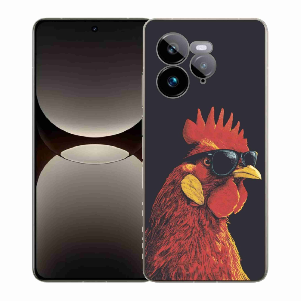 Gélový kryt mmCase na Realme GT 7 Pro 5G - štýlový kohút