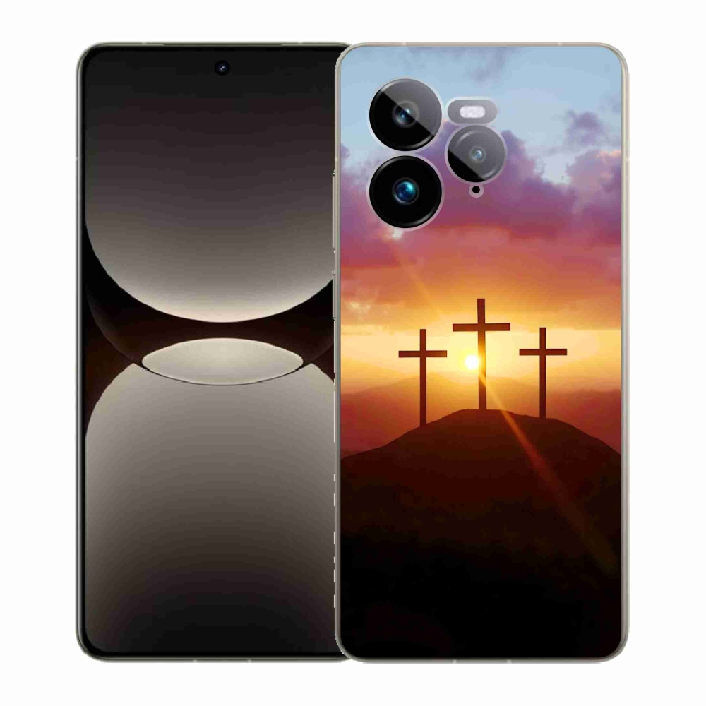 Gélový kryt mmCase na Realme GT 7 Pro 5G - tri kríža