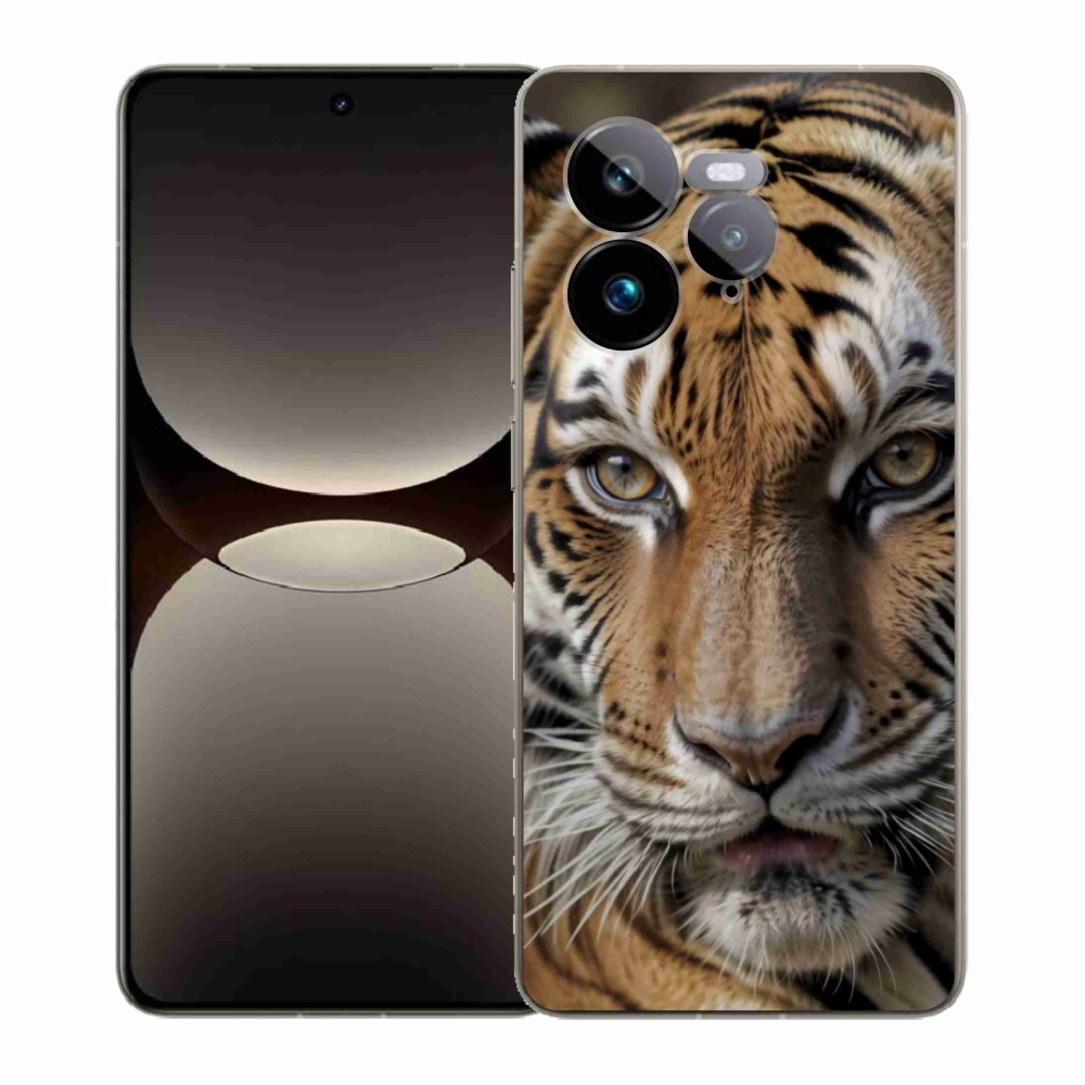 Gélový kryt mmCase na Realme GT 7 Pro 5G - tigrie pohľad