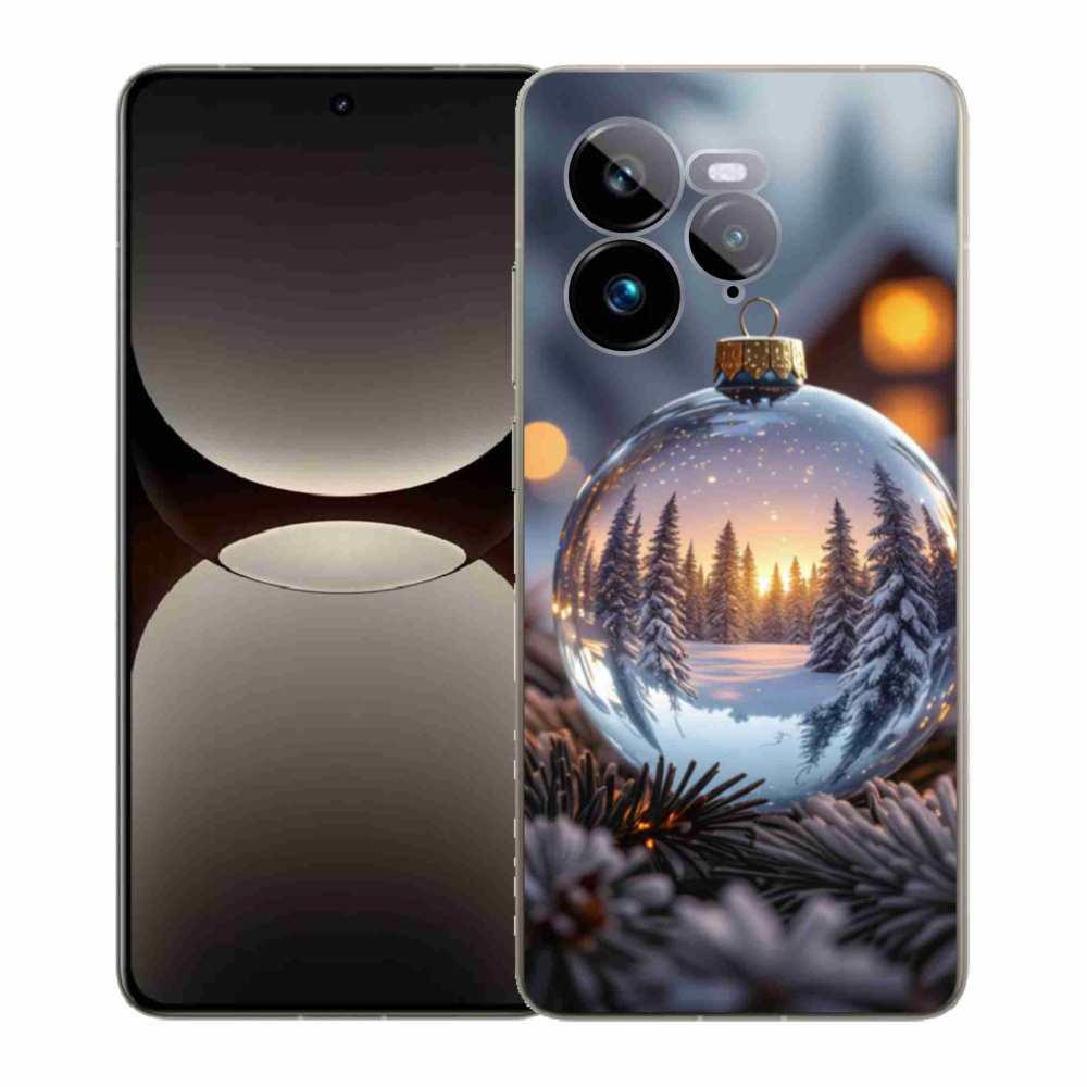 Gélový kryt mmCase na Realme GT 7 Pro 5G - vianočná ozdoba