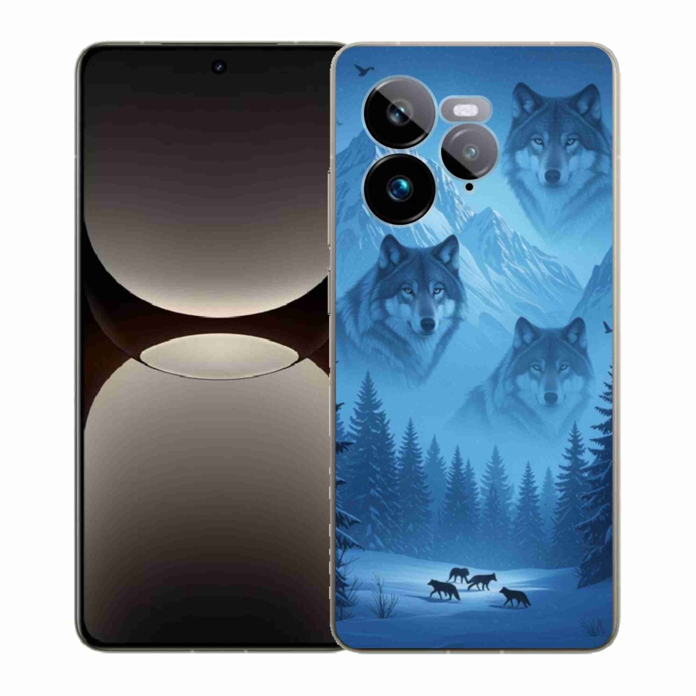 Gélový kryt mmCase na Realme GT 7 Pro 5G - vlčia svorka