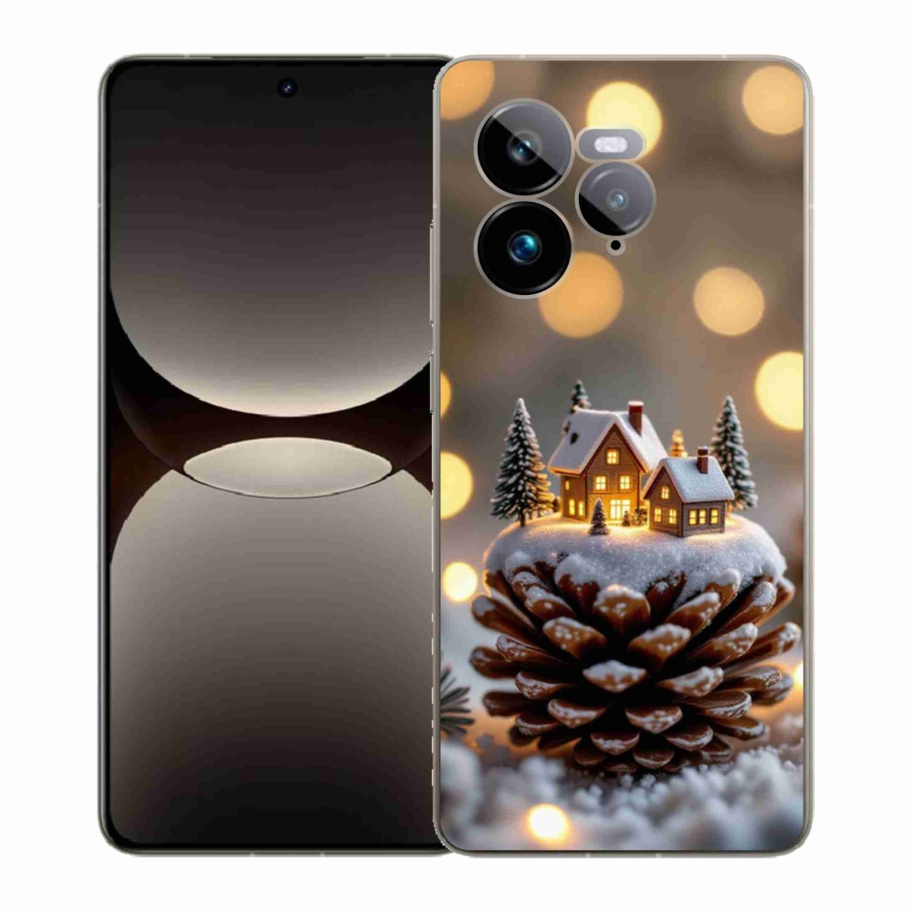 Gélový kryt mmCase na Realme GT 7 Pro 5G - zimná dedinka