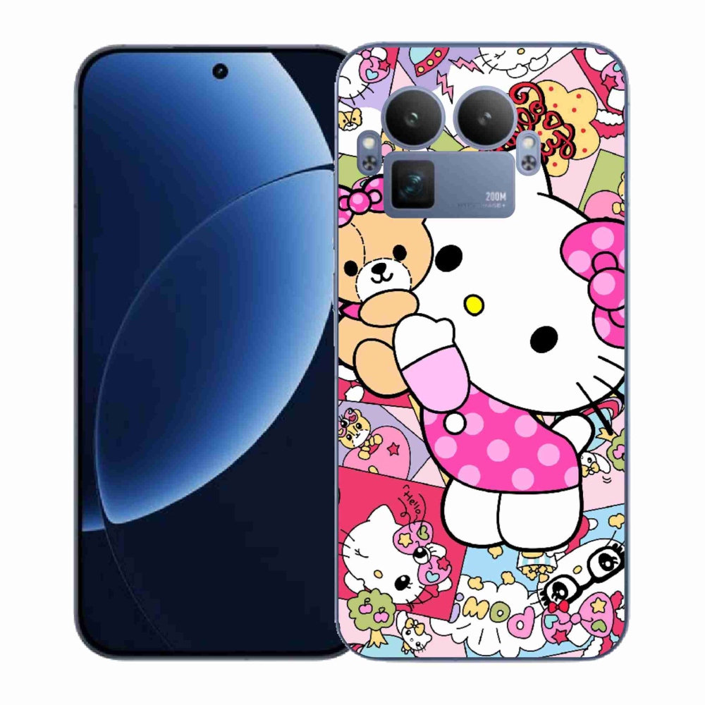 Gélový kryt mmCase na Realme GT 8 Pro 5G - cute kitty