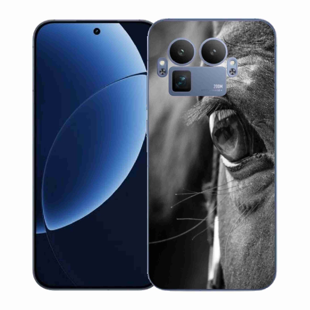 Gélový kryt mmCase na Realme GT 8 Pro 5G - konský pohľad