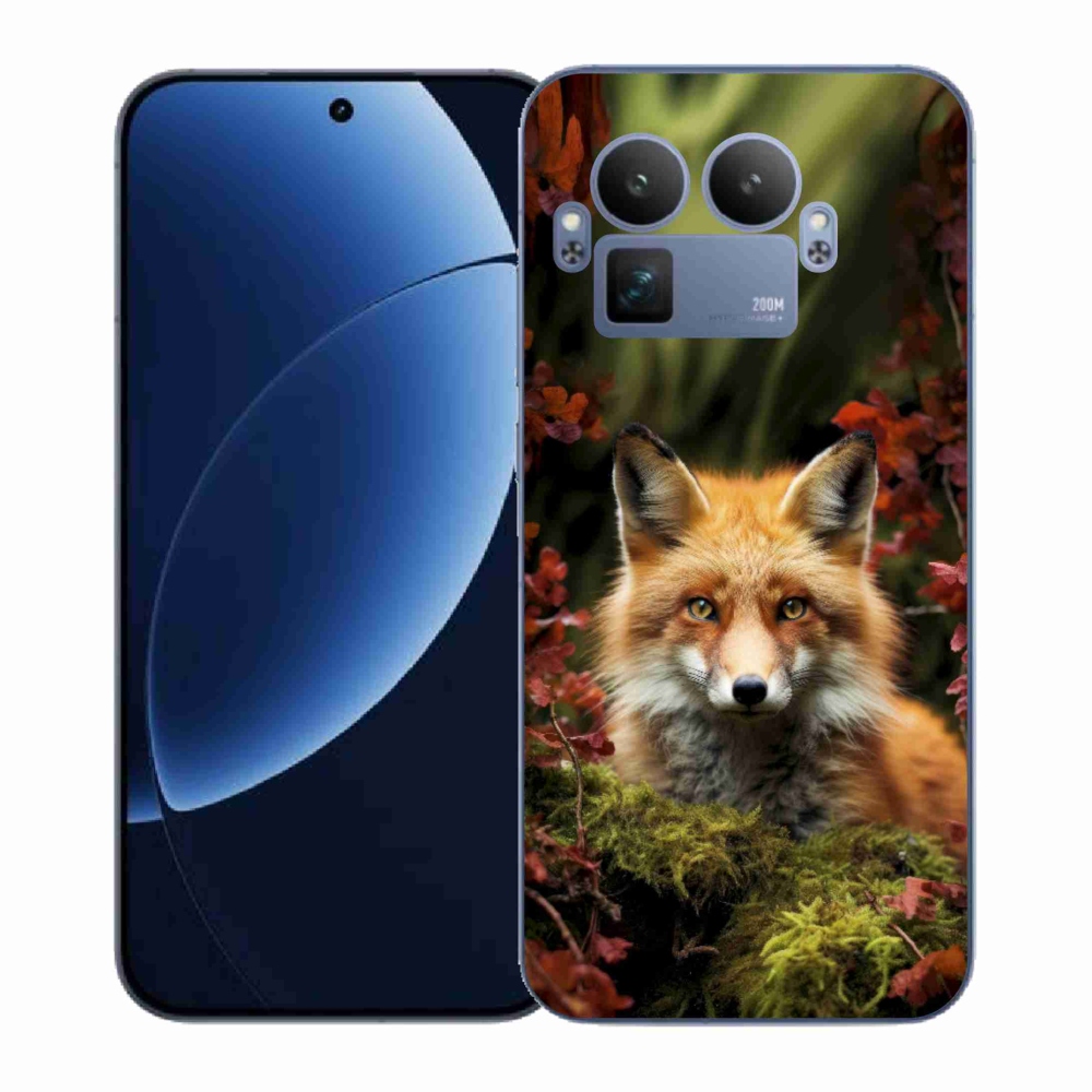Gélový kryt mmCase na Realme GT 8 Pro 5G - líška v lese