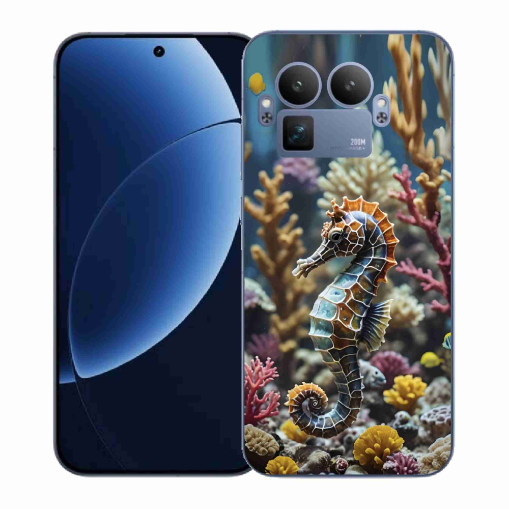 Gélový kryt mmCase na Realme GT 8 Pro 5G - morský koník 2