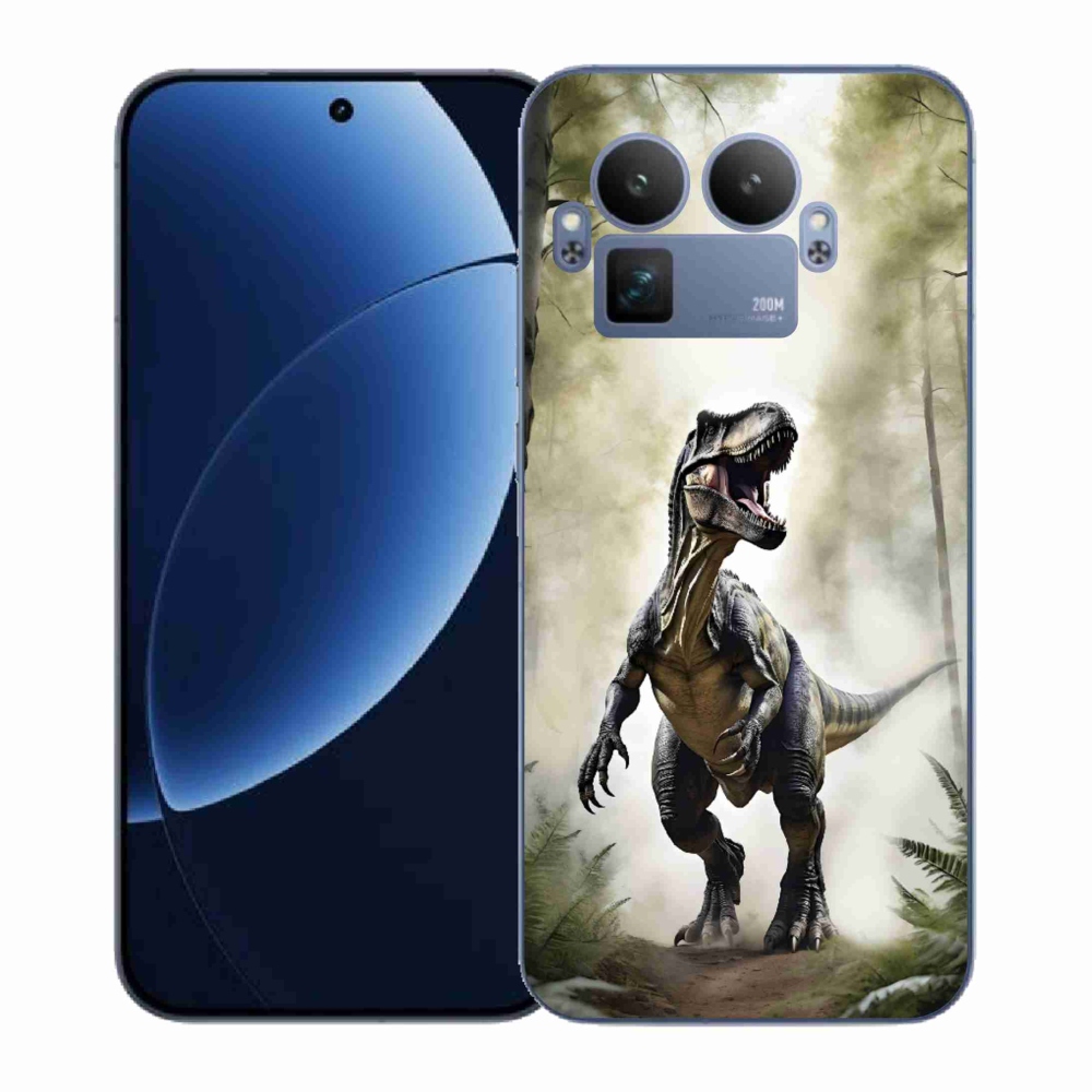 Gélový kryt mmCase na Realme GT 8 Pro 5G - naštvaný T-Rex