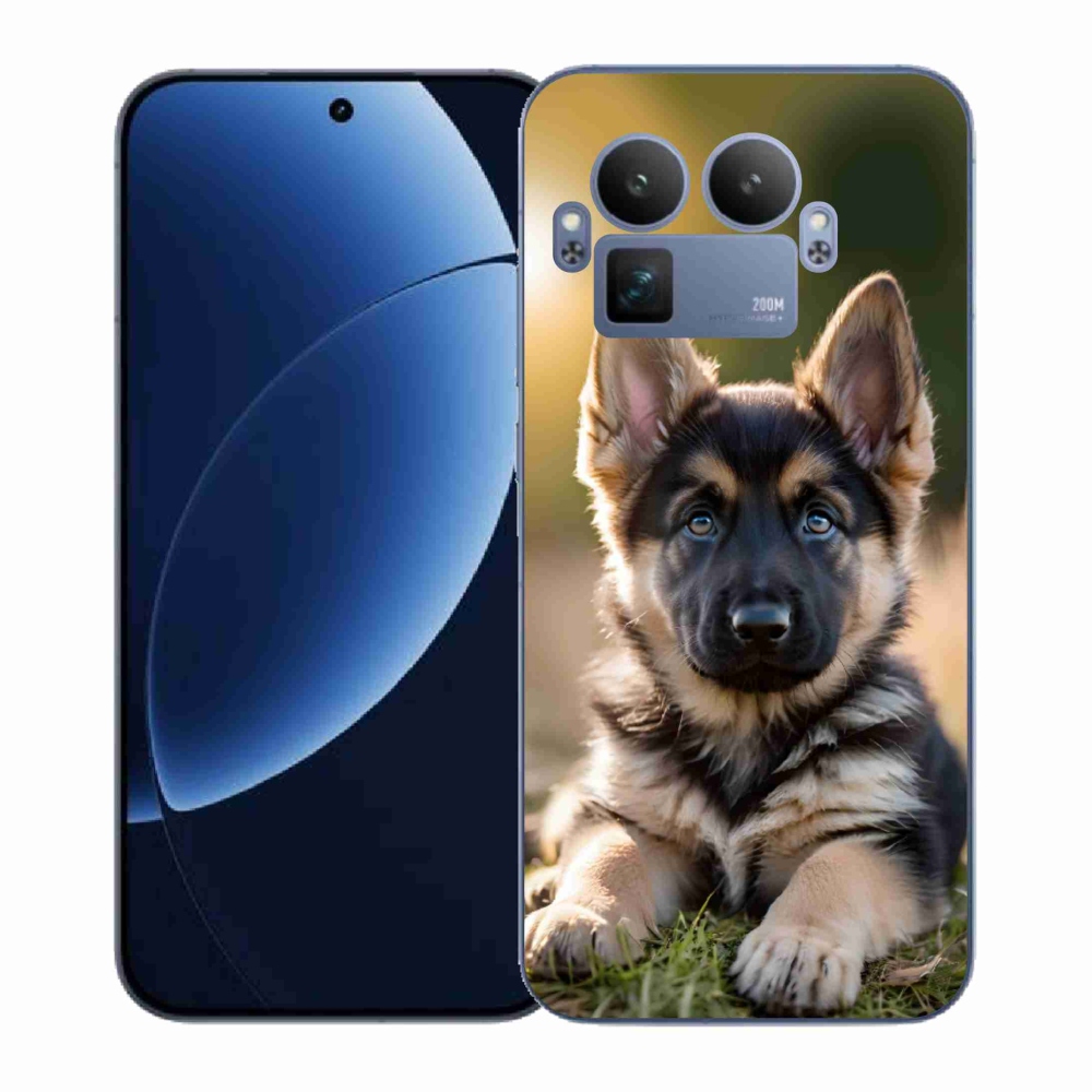 Gélový kryt mmCase na Realme GT 8 Pro 5G - nemecký ovčiak v prírode