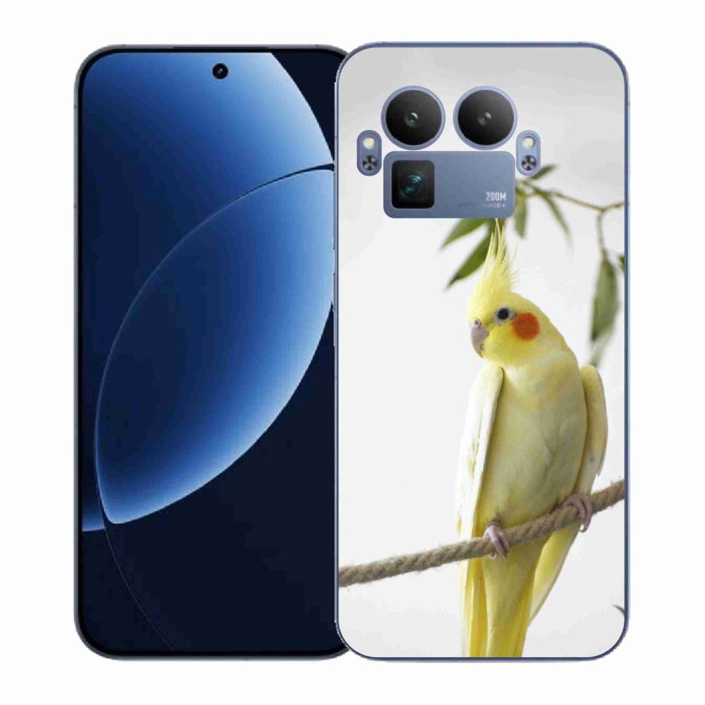 Gélový kryt mmCase na Realme GT 8 Pro 5G - papagáj korela chocholatá