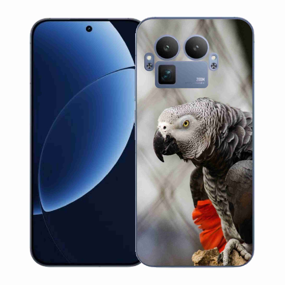 Gélový kryt mmCase na Realme GT 8 Pro 5G - papagáj žako 3