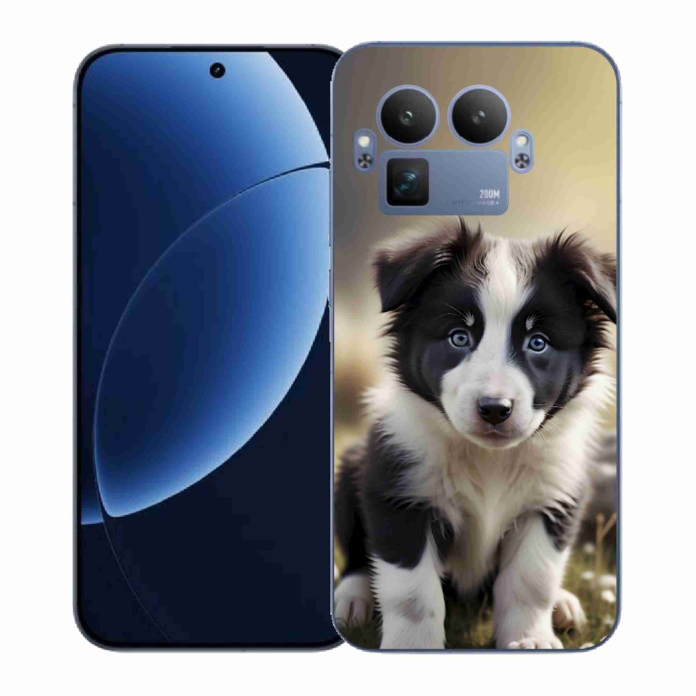 Gélový kryt mmCase na Realme GT 8 Pro 5G - roztomilá border kólia