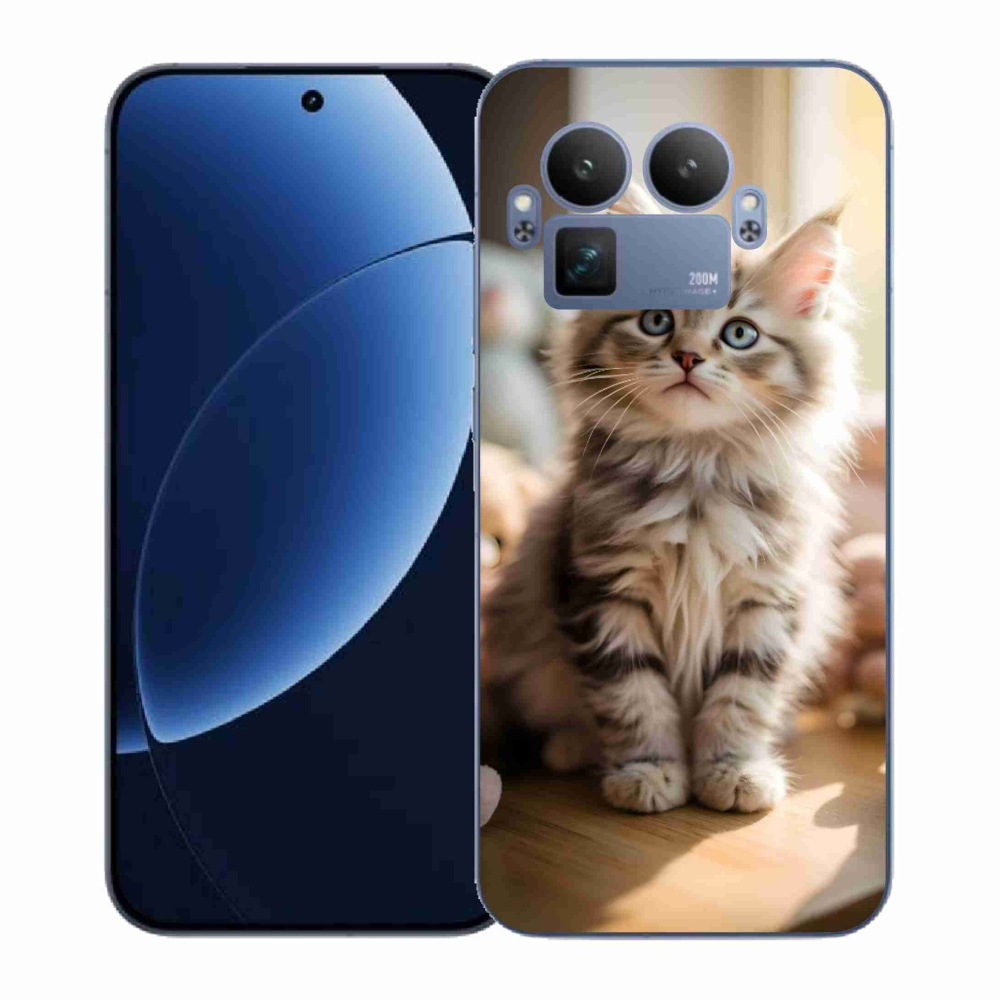 Gélový kryt mmCase na Realme GT 8 Pro 5G - roztomilé mačiatko 10