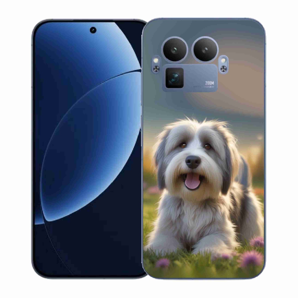 Gélový kryt mmCase na Realme GT 8 Pro 5G - roztomilý havanský psík