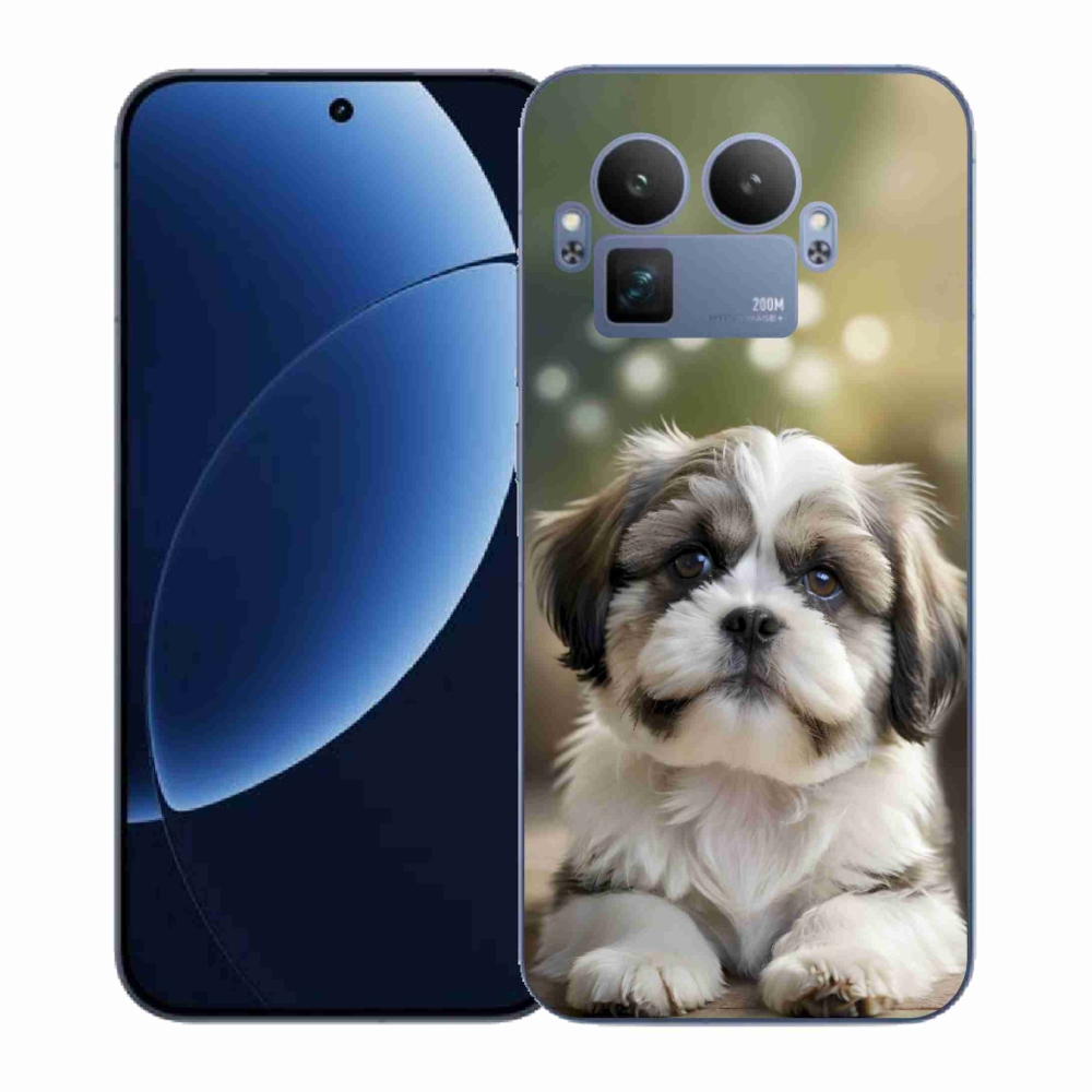 Gélový kryt mmCase na Realme GT 8 Pro 5G - roztomilý shih-tzu