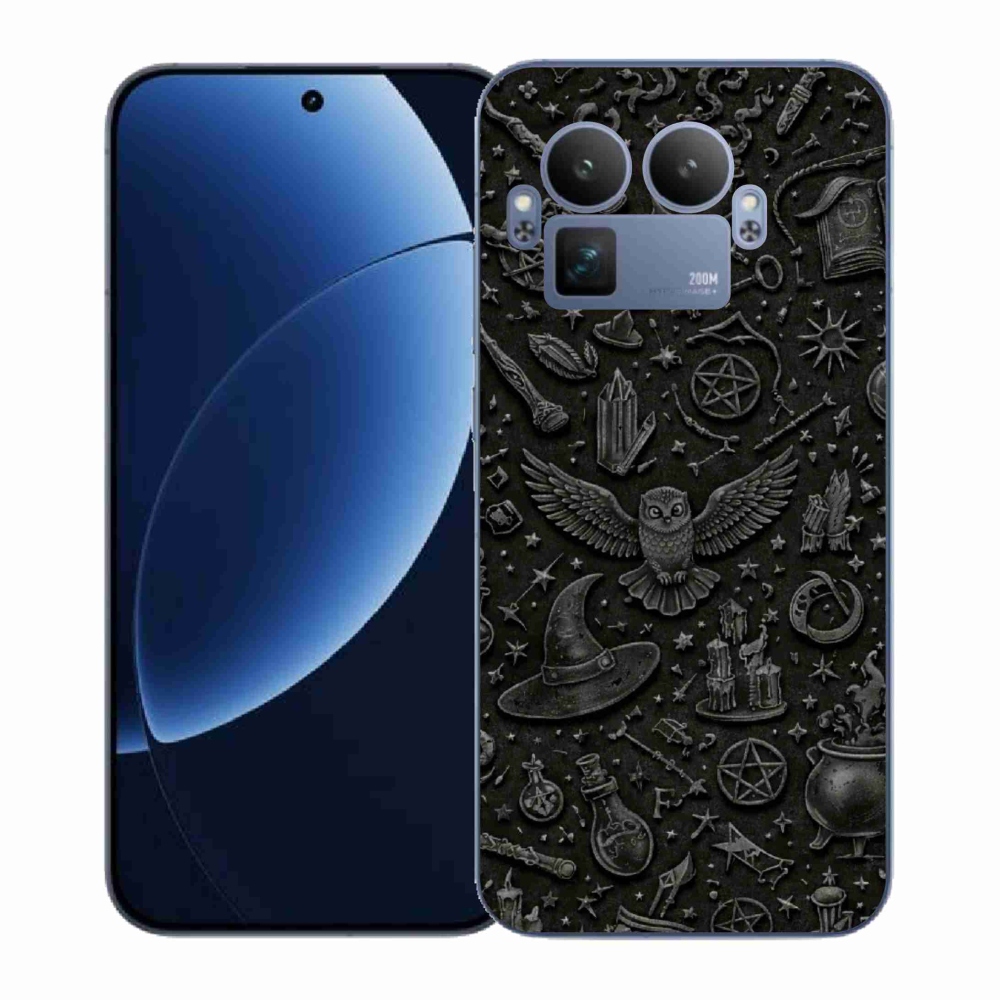 Gélový kryt mmCase na Realme GT 8 Pro 5G - tmavý magický svet