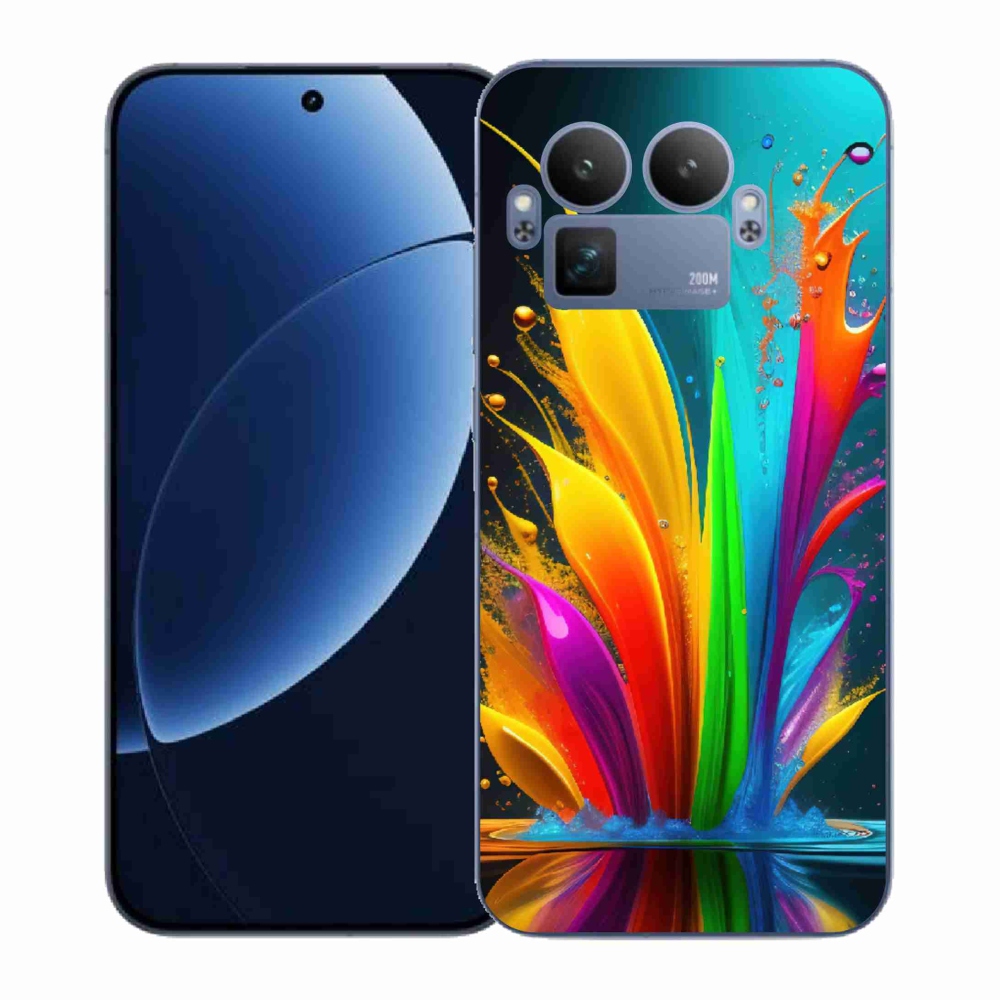 Gélový kryt mmCase na Realme GT 8 Pro - abstraktný motív 1