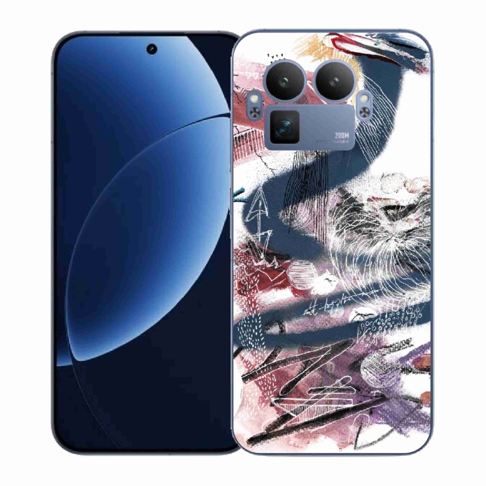 Gélový kryt mmCase na Realme GT 8 Pro - abstraktný motív 28