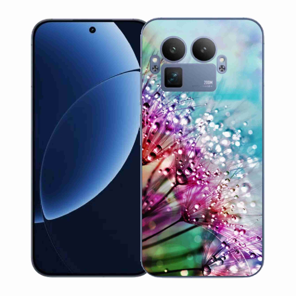 Gélový kryt mmCase na Realme GT 8 Pro - farebné kvety