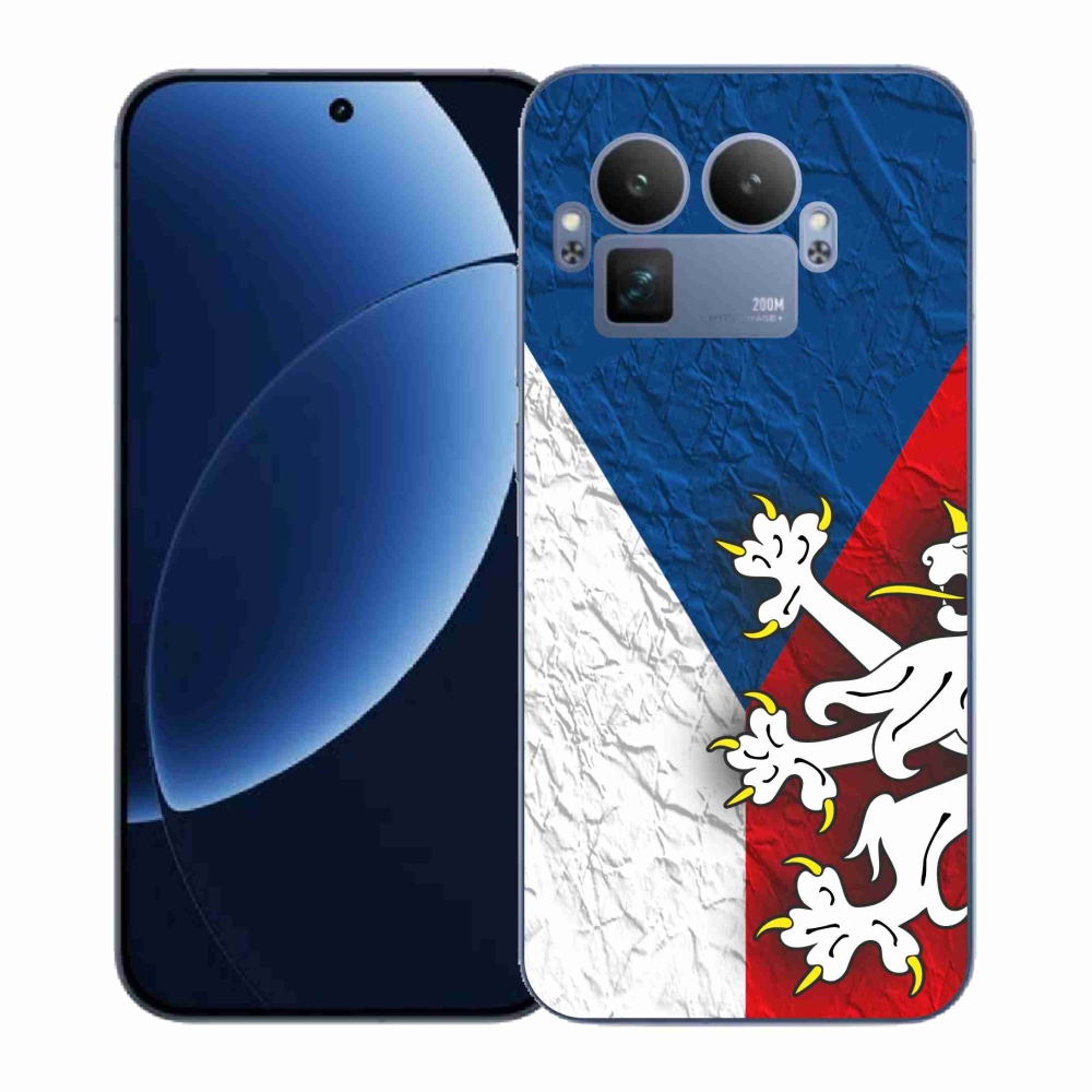 Gélový kryt mmCase na Realme GT 8 Pro - česká vlajka 1