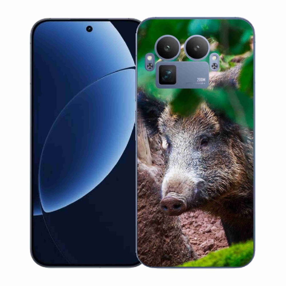 Gélový kryt mmCase na Realme GT 8 Pro - divoké prasa