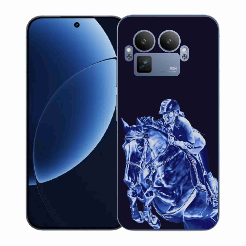 Gélový kryt mmCase na Realme GT 8 Pro - dostihový kôň