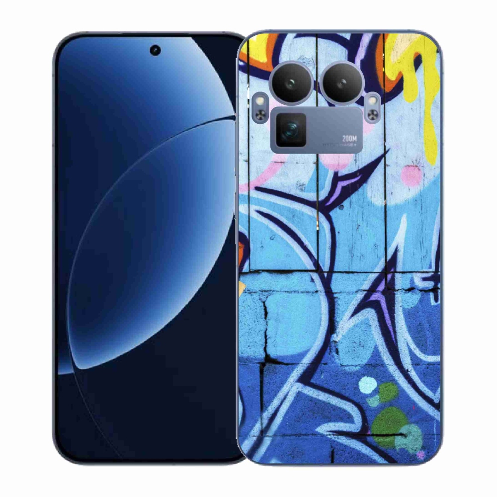 Gélový kryt mmCase na Realme GT 8 Pro - graffiti