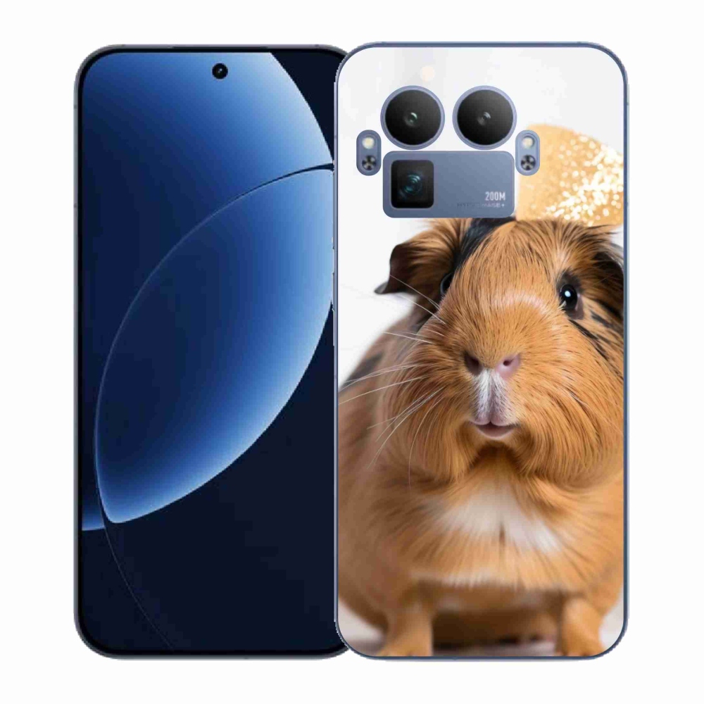 Gélový kryt mmCase na Realme GT 8 Pro - hnedé morča