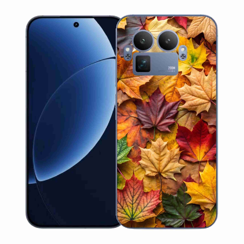 Gélový kryt mmCase na Realme GT 8 Pro - javorové listy 2