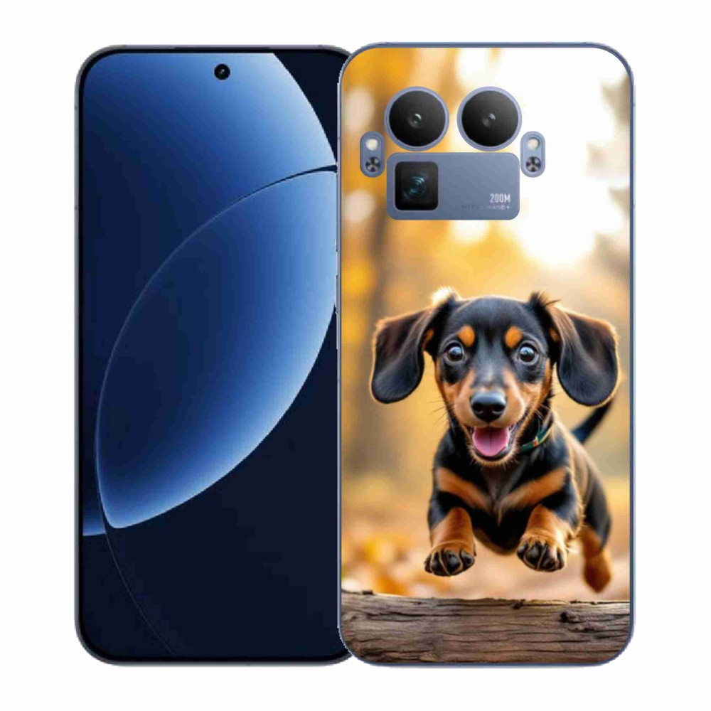 Gélový kryt mmCase na Realme GT 8 Pro - jazvečík 2