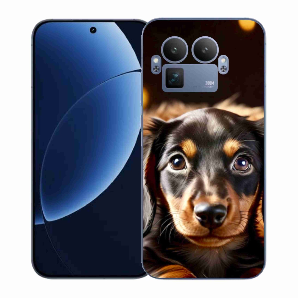 Gélový kryt mmCase na Realme GT 8 Pro - jazvečík